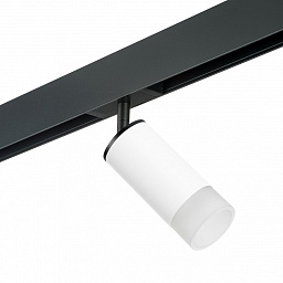 PRO43631 Lightstar Rullo трековый прожектор белого цвета с поворотной насадкой для однофазного трека