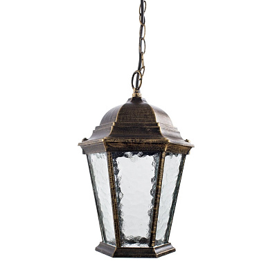 Уличный подвесной светильник Arte Lamp GENOVA A1205SO-1BN
