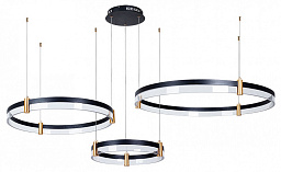A2185SP-3BK Arte Lamp Mercury подвесная люстра с несколькими кольцевыми модулями