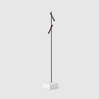 Торшер Kreon Esprit Double Floor Carrara Bianco, 16,8 Вт