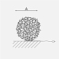 Salsola Icone Световой объект Spherical, Curved line белый i-c-0614 — фото 2