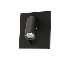 Встраиваемый в стену светильник Kink Light Эви черный 08073,19