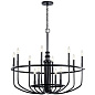 Capitol Hill 30.75" 12 Light Chandelier Black люстра 52305BK Kichler — фото 4