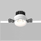Round Maytoni встраиваемый светильник DL058-7W4K-TRS-W белый