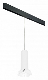 PRORP6496486 Lightstar Rullo подвесной трековый светильник с цилиндрическим корпусом белого цвета для однофазного шинопровода