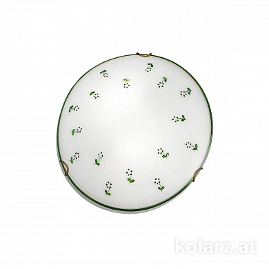 Kolarz MOON 731.13.4.21 потолочный светильник состаренная латунь ø50cm высота 9cm 3 лампы e27