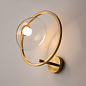 MOD327WL-L5BS3K1 Maytoni Lunare Настенный светильник 5W 450лм Латунь — фото 7