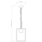 1095035 Homefield Pendant 240 Astro lighting подвесной светильник натуральная латунь — фото 5