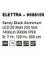 9088109 ELETTRA Novaluce светильник LED 20W 230V 1400Lm 3000K IP20
