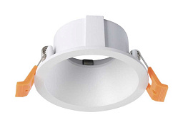 CLT 006C1 WH Crystal Lux Vexor встраиваемый потолочный светильник белого цвета с утопленным источником света