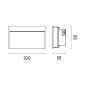 My way Flos Outdoor Ориентирующий светильник серый f-o-1068 — фото 1