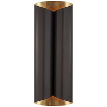 Selfoss Large Sconce бронза и золотая внутренняя отделка
