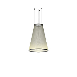 186547/1D_10 Vibia Array подвесной светильник зелёный конической формы