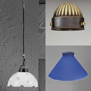 подвесной светильник с белым купольным плафоном