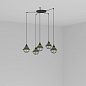 62803-5L CLAIRE GREEN PENDANT LAMP E27 15W 5L подвесной светильник Faro barcelona