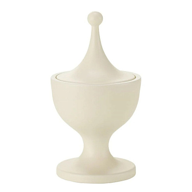 20138803 Ceramic Vitra Керамическая ваза №2 кремовая