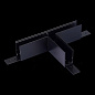 ST007.479.00 ST-Luce St007 соединитель t-образный для треков, черный — фото 1