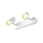 1008716 SLV NOBLO® CW double PHASE 2700K white двухламповый потолочный спот — фото 1
