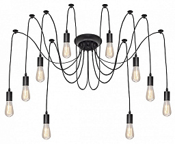 LOFT1162/10 Loft It Spider подвесной светильник на тросах с множеством ламп
