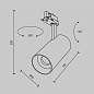 TR197-3-30WCCT-M-W Maytoni Focus Led Трековый светильник 30W Белый — фото 9