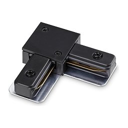 Коннектор Link 1-PHASE SURFACE GIUNTO A L Ideal Lux 337401, черный
