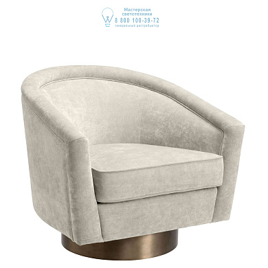 112179 Swivel Chair Catene clarck sand Eichholtz