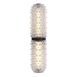 SL6144.401.01 ST-Luce Saguaro настенный светильник с вертикальным плафоном из прозрачного стекла в стиле ар-деко