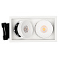 028150 Arlight Светильник CL-SIMPLE-S148x80-2x9W Day4000 (WH, 45 deg) — фото 6
