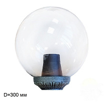 Уличный фонарь на столб FUMAGALLI GLOBE 300 Classic G30.B30.000.VXE27