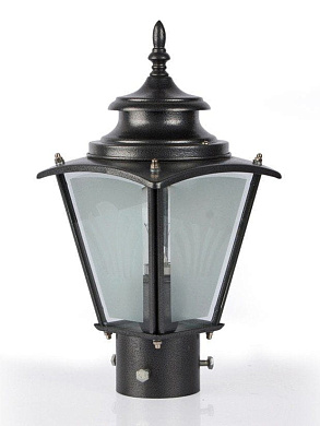 Classic Silver Grey Outdoor Pole Gate Light уличный светильник FOS Lighting 375-GL1
