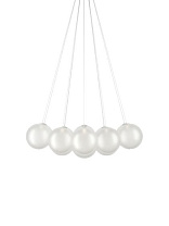 RANDOM CLOUD PENDANT 14 LIGHTS D.28 CM / FROSTED WHITE 2700K