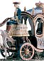 Фарфоровая скульптура кареты XVIII века с четвёркой XVIIIth Century Coach Lladro, лимитированная серия 01001485 — фото 3