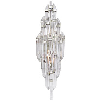 Adele Small Sconce полированный никель с прозрачным акрилом