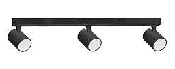CLT 017CW3 L450 BL Crystal Lux Invisia потолочный светильник с тремя регулируемыми прожекторами на штанге