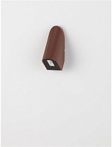 Corten Aluminium & Polycarbonate LED 3Watt 220-240Volt 144Lm IP65 3000K L:4 W:5.8 H:9.7 cm