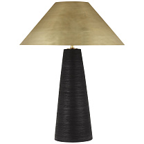 Karam Medium Table Lamp черный и натуральная латунь