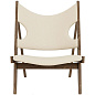 71058-002424 Audo Copenhagen Knitting Lounge Chair , Орех / Логан Жасмин — фото 1