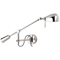 RL '67 Boom Arm Wall Lamp полированный никель