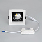 Встраиваемый карданный светильник Arlight CL-KARDAN-S102x102-9W — фото 7