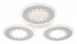 10233/3LED Escada Dew потолочный светильник круглый белый
