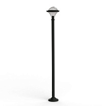 Dallas N° 9; Smoked polycarbonate E27 75W; Dark grey