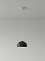HEADHAT BOWL CIRCULAR METAL CANOPY WHITE SURFACE DIMMABLE 1-