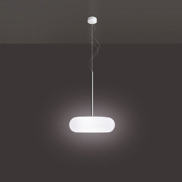 DX0060A10 Artemide Itka подвесной светильник с овальным рассеивателем из матового стекла