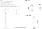 Торшер Crystal Lux NICOLAS PT1 GOLD/WHITE — фото 4