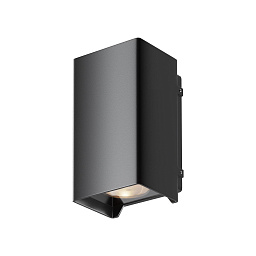 O570WL-L10B3K Maytoni Shell настенный светильник вверх-вниз черного цвета