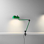 9071 Stilnovo Topo TL clamp настольный светильник с регулируемым рычагом чёрный; белый — фото 2