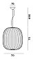 Подвесной светильник Foscarini Spokes 2 Large — фото 8