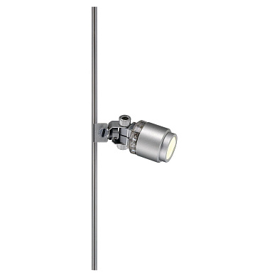 186042 SLV MINI ALU TRACK/GLU-TRAX, POWER-LED SPOT светильник 1W, 3000К, серебристый