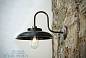 Darya Настенный светильник прямого света ручной работы для ванной комнаты Mullan Lighting MLBWL055ANTBRSCL