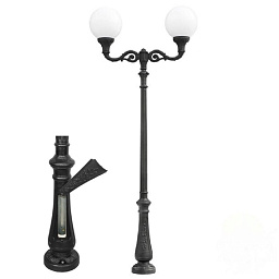 Парковый фонарь Fumagalli NEBO ADAM/GLOBE 400 2L